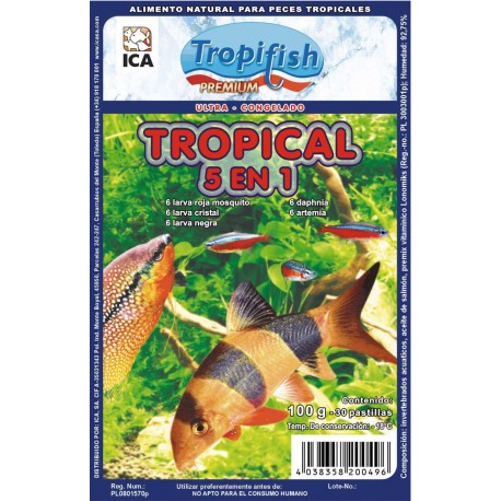Tropical 5 en 1 100 Gr